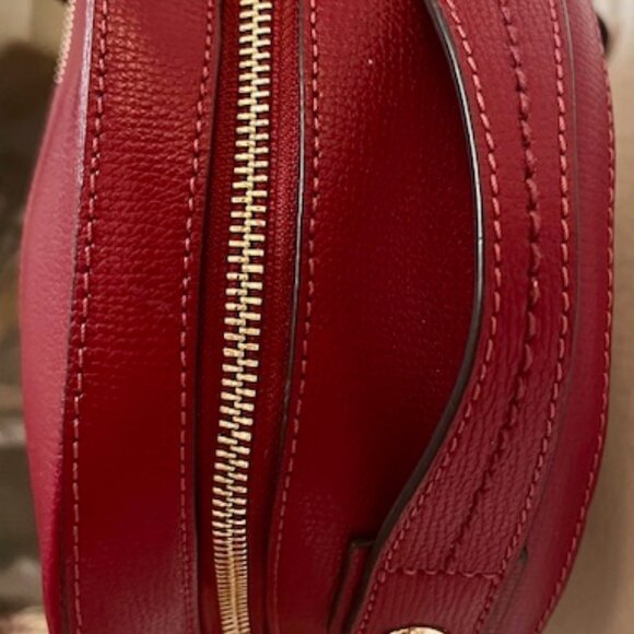 Henri Bendel 57th Street backpack in burgundy main image 5